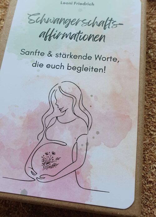 Schwangerschaftsaffirmations Kartenset - 30 Karten voller Kraft, Ruhe und Vertrauen – Bild 7